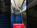 Emergency STOP 75MPH