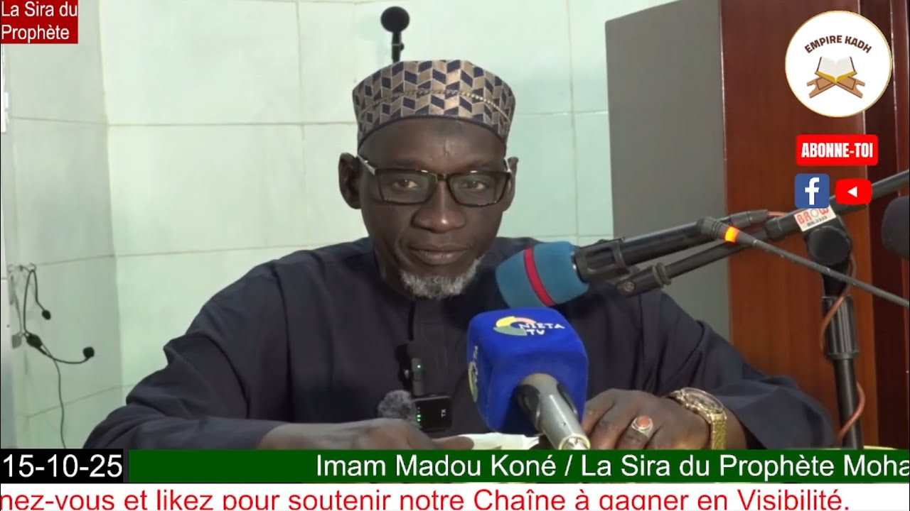 Imam Madou Koné la Sira du Prophète Mohamed S.A.W du 15 Octobre 2025
