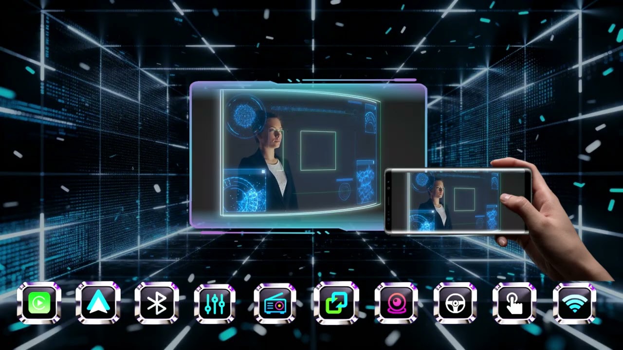 XGU, VQU, Wadpon- 10.2-inch dedicated car navigation system with physical buttons