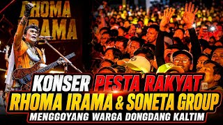 AZZA - RHOMA IRAMA & SONETA GROUP || DONDANG KALTIM PEOPLE'S PARTY CONCERT