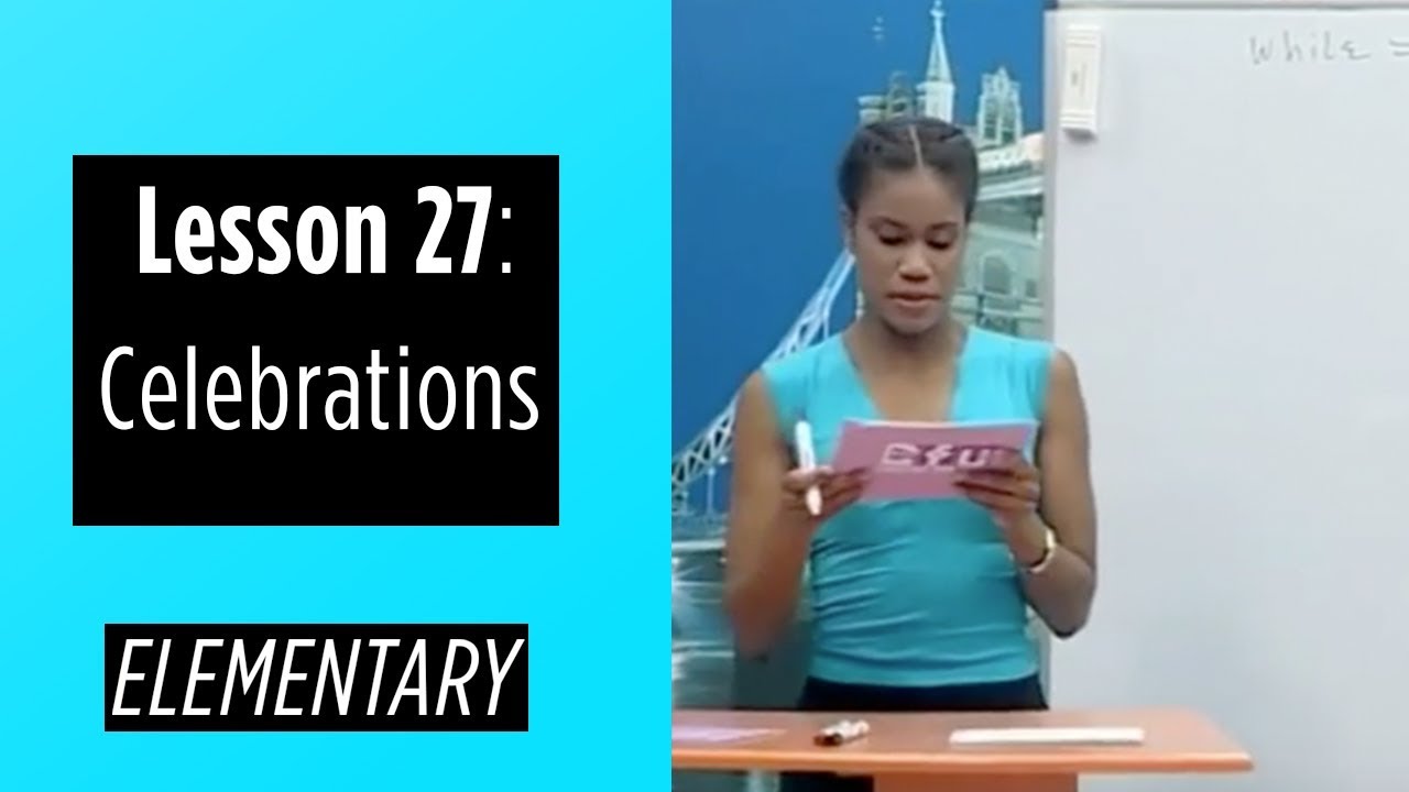 Lesson 27. Lesson 27