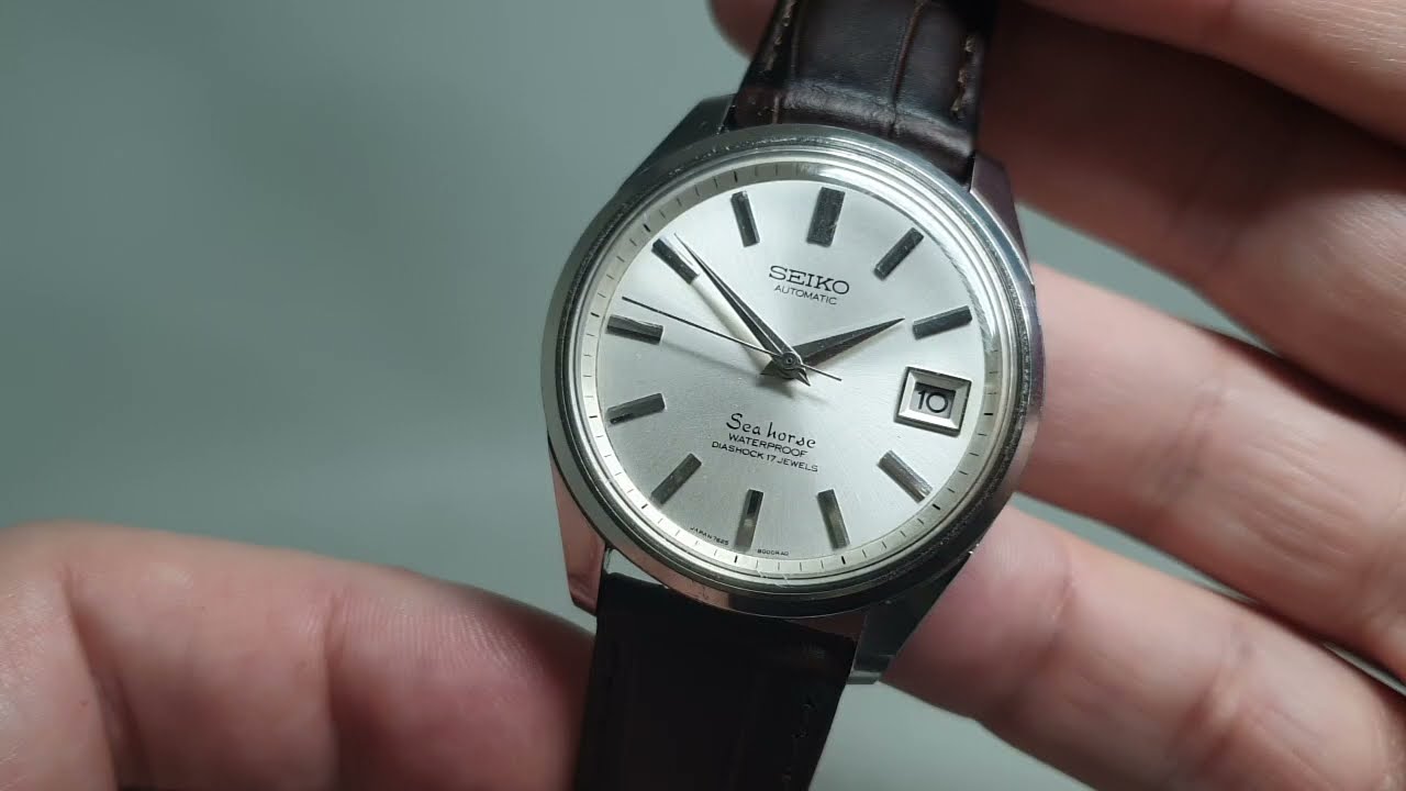 1965 Seiko Sea Horse men's automatic vintage watch. Model reference  7625-8010 - YouTube