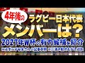 ラグビー日本代表、4年後のメンバーは? 2027年W杯の有力候補を紹介 ※スポニチ 安実さんの記事参照 ※三浦お勧めも少し追加