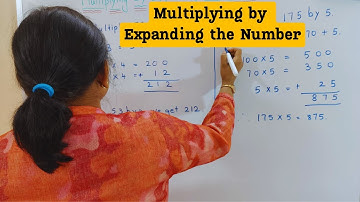 Multiplying by Expanding the Number | Expanded Multiplication | #multiplicationtrick #maths #numbers