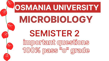Important questions of microbiology sem 2||sem 2 2025||Damnsure short and long question 💯
