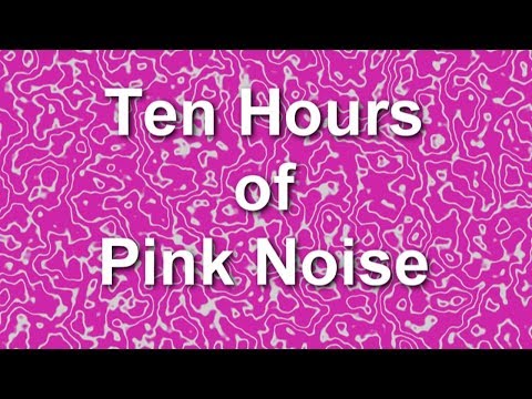 Pink Noise for Ten Hours of Ambient Sound Blocker Masker - Burn In - Relaxation