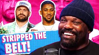 Why Fury vs AJ is NOT a real world title fight | Derek Chisora Update