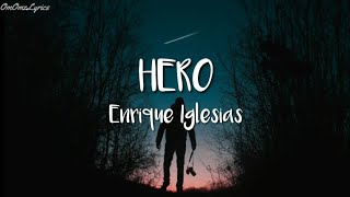 Enrique Iglesias - Hero (Lyrics)🎵 Resimi