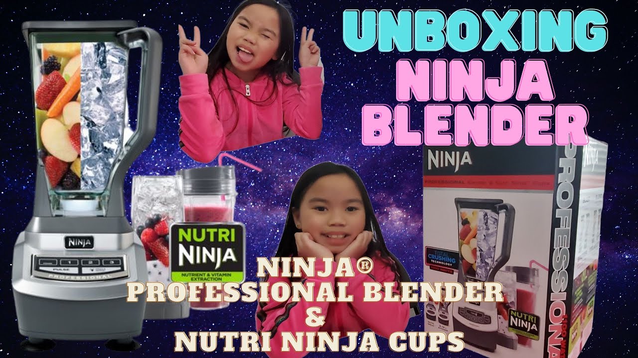 Ninja Professional Blender and Nutri Ninja Cups