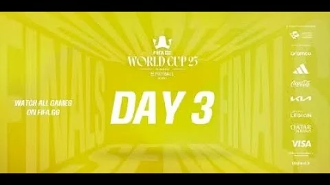 FIFAe World Cup 25™ ft. eFootball Mobile - Day 3 - QUARTER-FINALS & SEMI-FINALS