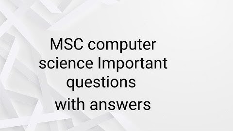 compiler design | important questions with answers | MSC computer science | 3rd semester |  2nd year