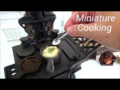 Miniature Cooking 41 ミニチュア料理 Onion Soup オニオンスープ ミニチュアクッキング Piatto In Miniatura Thực Phẩm Thu Nhỏ Youtube