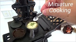 Miniature Cooking #41 ミニチュア料理 『Onion soup-オニオンスープ 