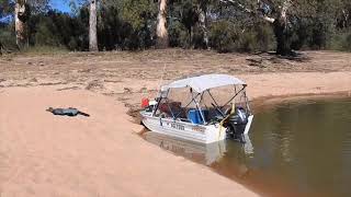 Down the Murray River in a Tinny   SD 480p
