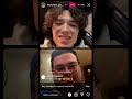 @Lofe confronts Zach on IG live!