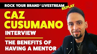 Benefits of a mentor for freelance designers  graphic & logo designer  Caz Cusumano Interview