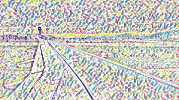 60FPS - Takeoff - Neural Style Transfer - Feathers Leaves and Petals by Kathryn Corlett