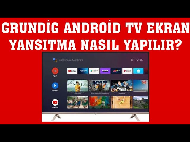 Grundig Android TV Ekran Yansıtma Nasıl Yapılır? - YouTube