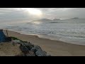 Ondas fortes em Balneário Barra do Sul SC 