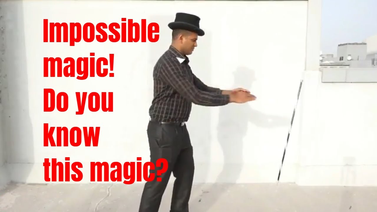 Dancing Cane Magic Performance