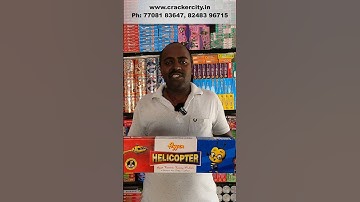 Sivakasi Crackers 2025 | Ayyan Helicopter Testing #crackercity #pattasunagaram