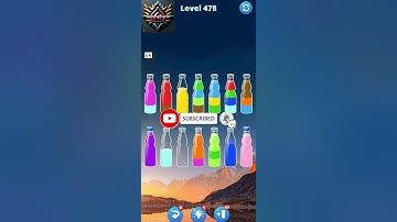 Water Sort - Color Puzzle Game Level 478