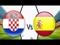 بث مباشر مباراة كرواتيا واسبانيا : حفيظ دراجي