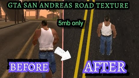 HOW TO INSTALL NEW ROAD TEXTURE IN GTA SAN ANDREAS