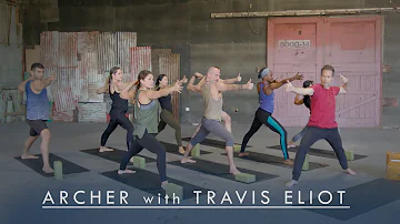 Inner Dimension TV - Power Yoga ‘Archer’ (Full Class) with Travis Eliot