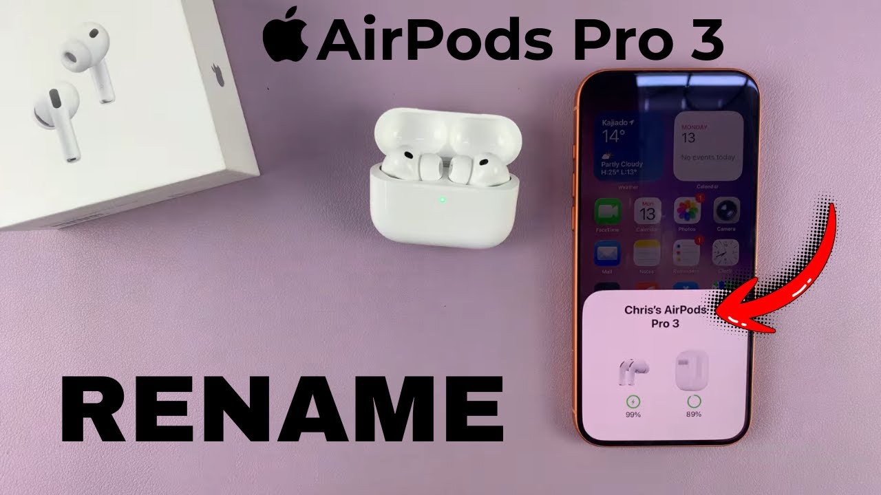 Airpods Pro 3: How To Rename - YouTube
