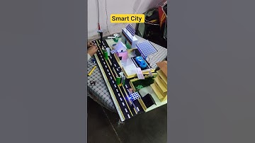 Energy Efficient Smart City Working Model #science #scienceproject #smartcity #scienceprojects #city