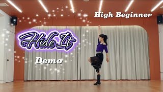 Hide It Linedance/ Demo/ High Beginner/ 초급라인댄스 