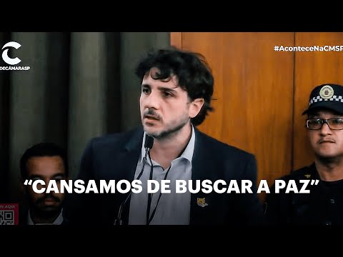 Discurso do Renan Santos na Frente Nacional Contra o Crime Organizado ...