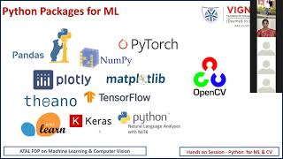 FDP ML & CV, Day 2 - Session 1