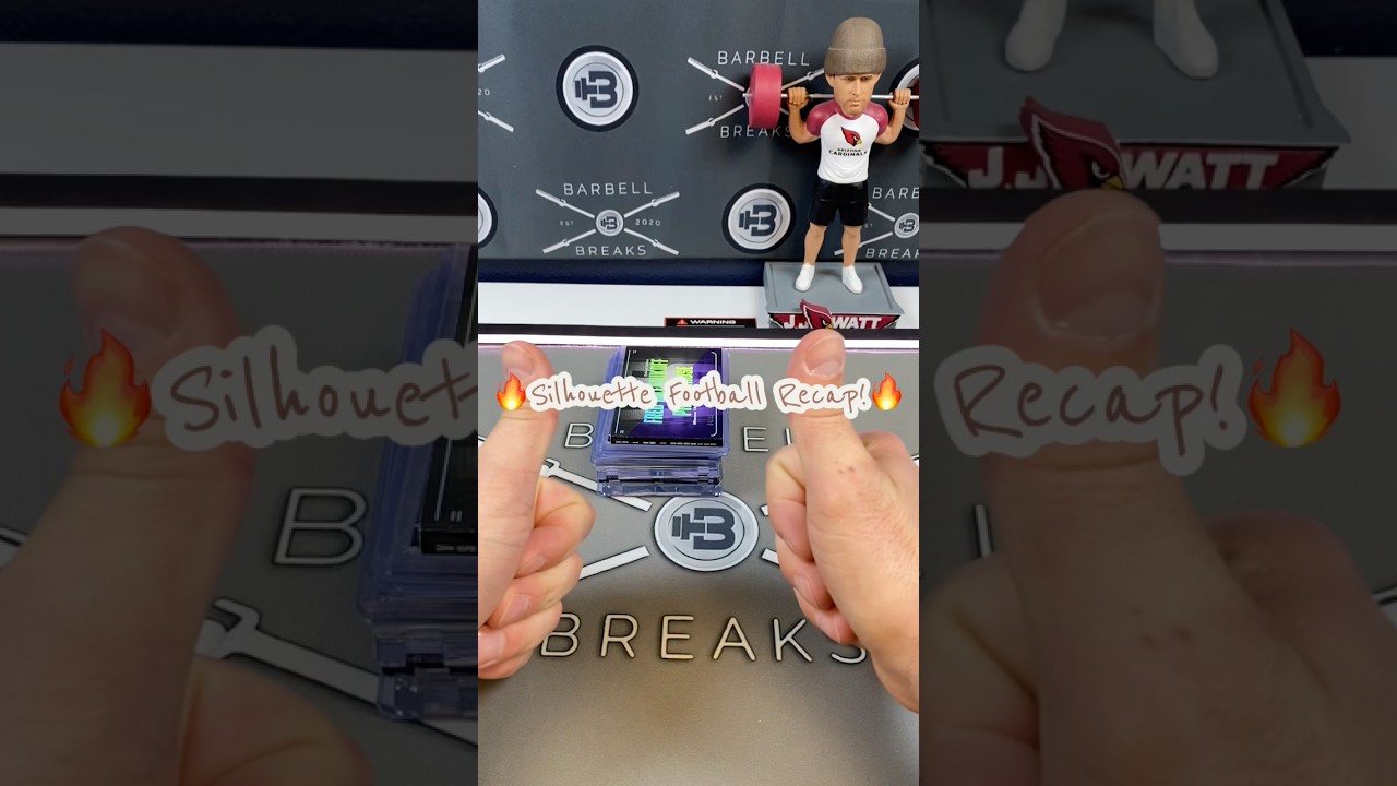 Silhouette Football Case Recap! 🔥🔥#packopening