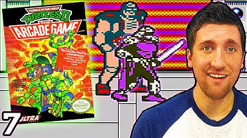 TEENAGE MUTANT NINJA TURTLES II NES (1990) | Scene 7 - The Technodrome | Retro Fletcher