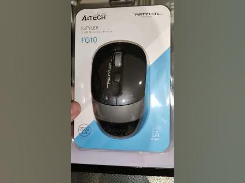 A4Tech Fstyler FG10 Wireless Mouse - YouTube