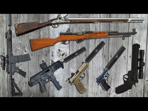 Sniper Revolver, Brown Bess Musket, Beretta Tomcat, Beretta PMXs, Holosun Red Dot/Green Dot, SKS