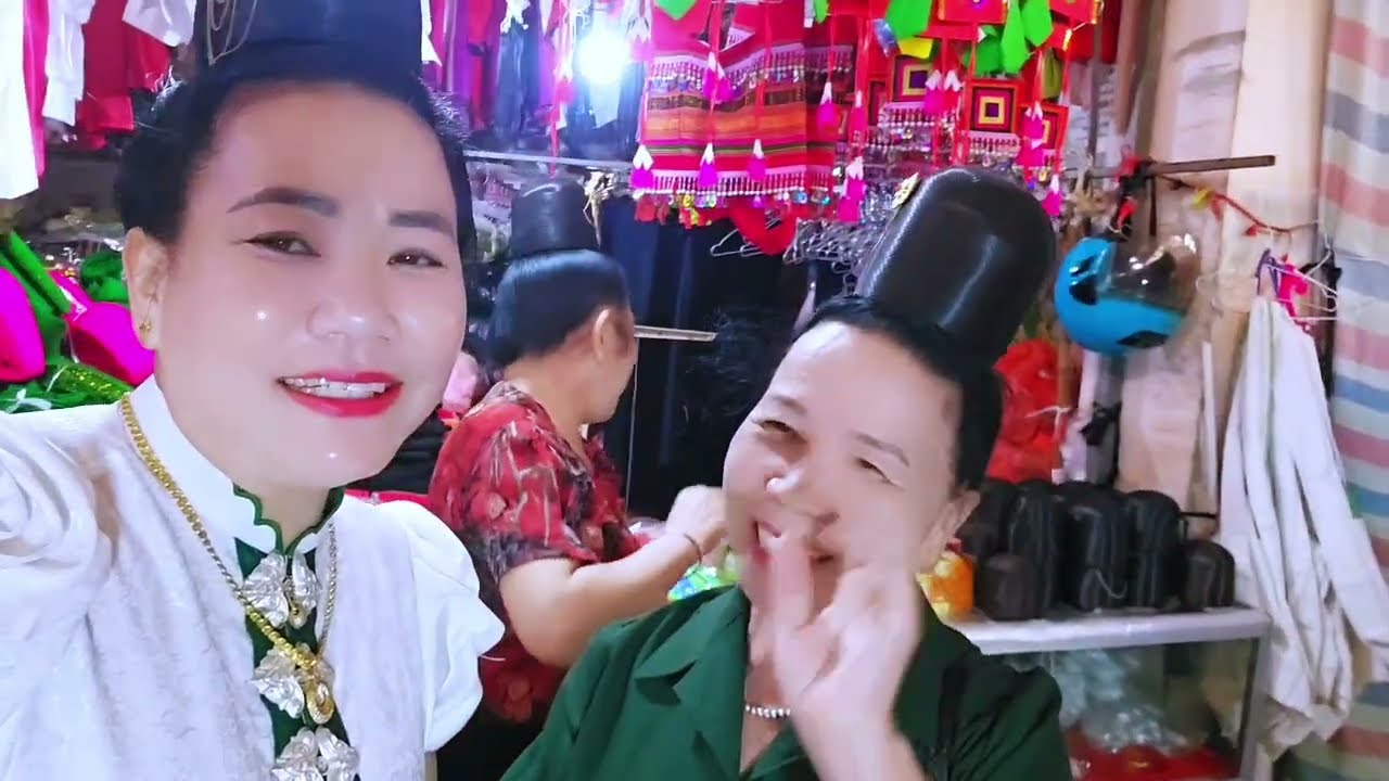 Lâu lắm rồi Mỹ Duyên mới vào chợ Thuận Châu vui quá gặp được các chị