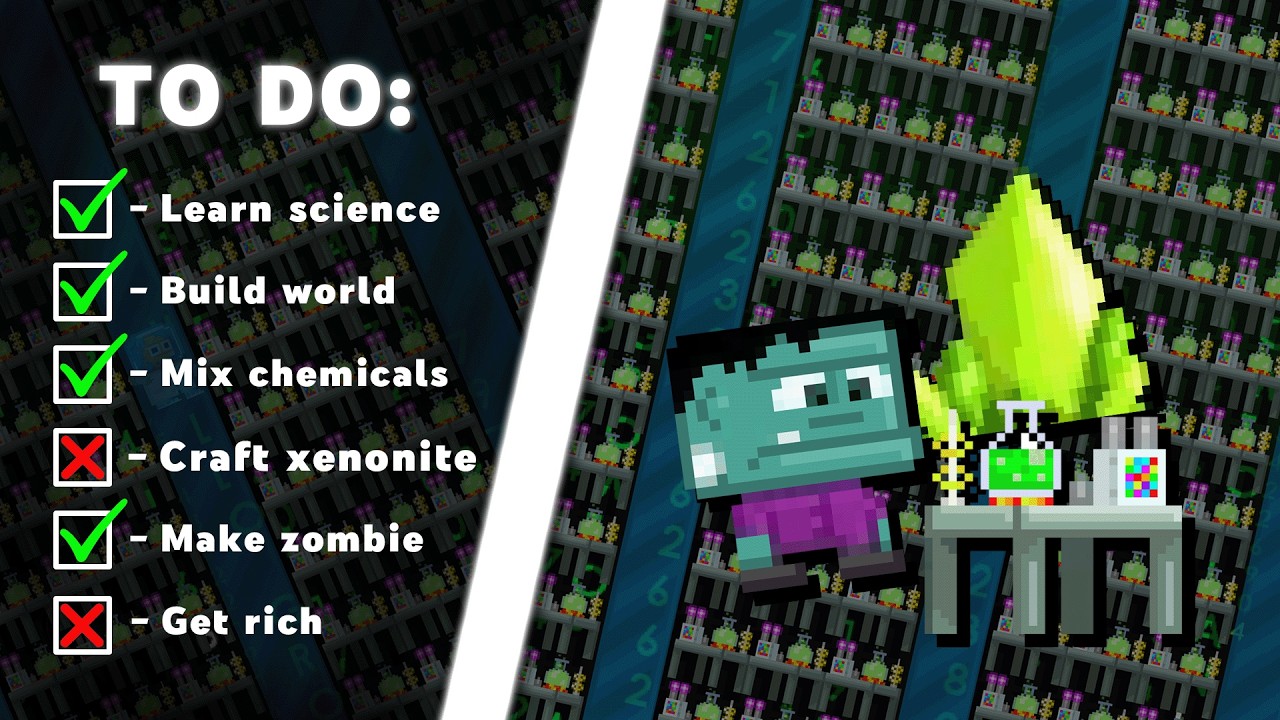 NEW SERIES!? The Growtopia Bucket List Series | Science Edition