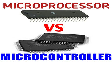 Difference between Microprocessor and microcontroller , microcontroller vs Microprocessor in hindi
