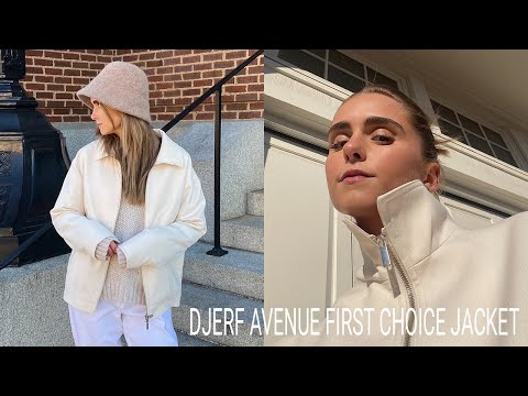 how to style the djerf avenue first choice jacket | 9 outfit ideas