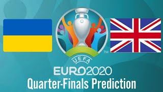 UEFA EURO 2020 Quarter Finals Prediction: Ukraine vs England - eFootball PES 2021 PS5 4K 60FPS