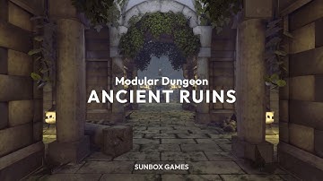 Modular Dungeon: Ancient Ruins - Asset Pack
