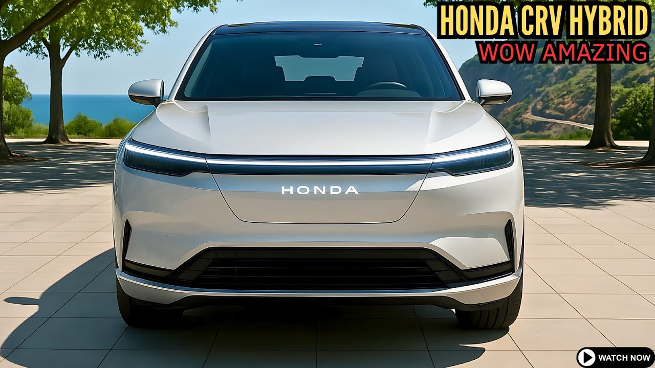 Первый взгляд на гибридную Honda CR-V 2026 года... И он вас шокирует!