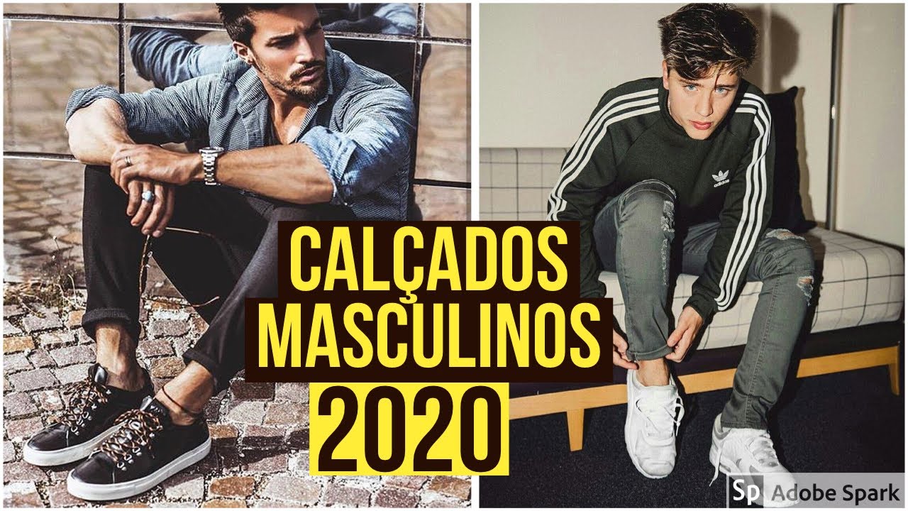sapatenis masculino tendencia 2019