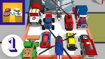 Superhero Car Merge Master Walkthrough Gameplay Tutorial Part 1 || For Android and iOS