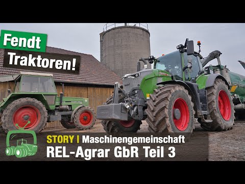 REL-Agrar GbR Teil 3: Landwirtschaft im Odenwald | Fendt Traktoren | Krone Premos | Seppi M Mulcher