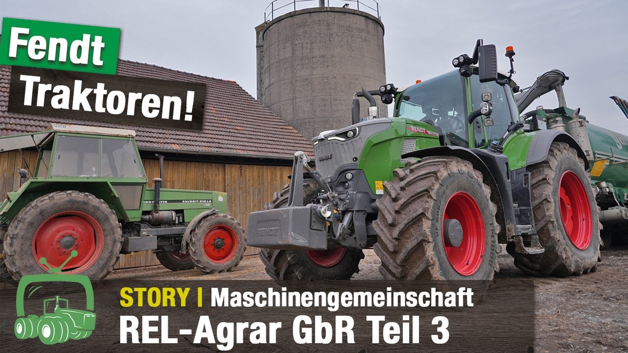 REL-Agrar GbR Teil 3: Landwirtschaft im Odenwald | Fendt Traktoren | Krone Premos | Seppi M Mulcher