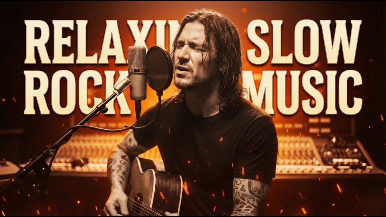RELAXING Slow Rock Music 🎧Rock Ballads | Sleep | Soft Rock
